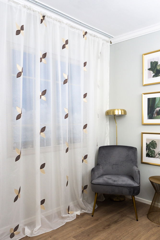 Perdea din In 300x245cm cu Rejansa- Frunze Cafenii – PERD021_300x245_ATL Perdea din In 300x245cm cu Rejansa- Frunze Cafenii – PERD021_300x245_ATL